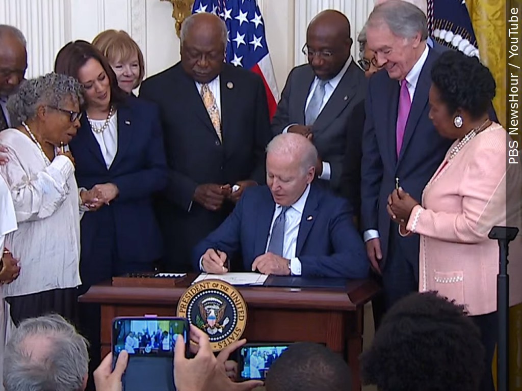 Joe Biden Juneteenth