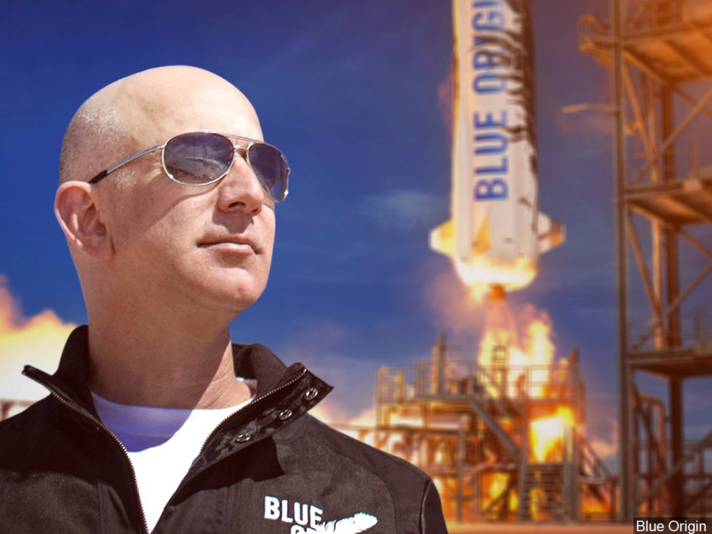 Jeff Bezos To Enter Space
