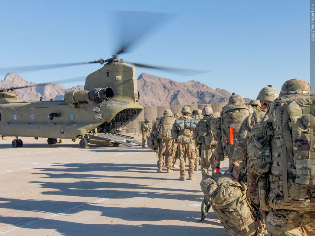 Us Troops Enter Chinook