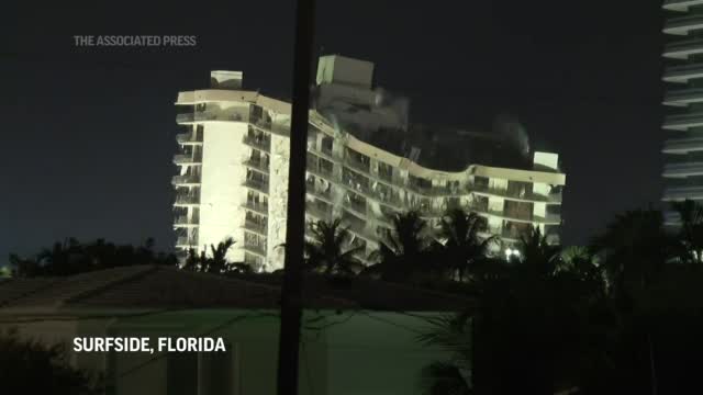 Demolition Widens Search At Condo Site, But Storms Threaten