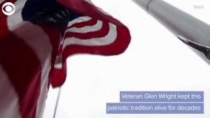 Veteran's Love Of The Flag