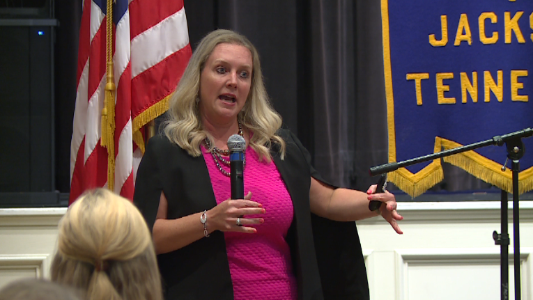 Lisa Piercey Visits Jackson Rotary Club 2