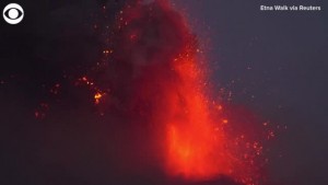 Mount Etna Eruption