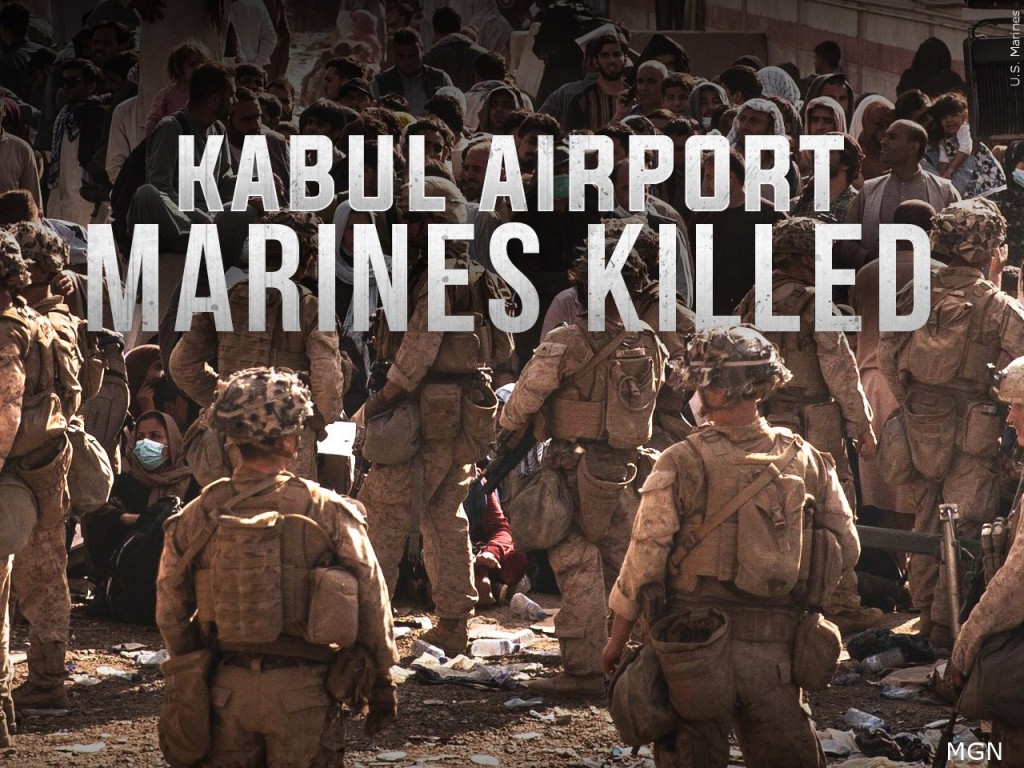 Marines Killed At Kabul Airport