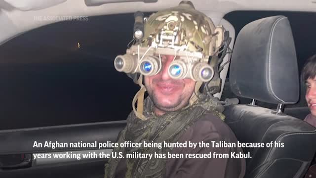 Afghan Officer Who Fought With Us Forces Rescued From Kabul
