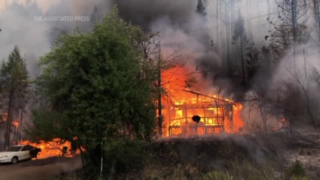 'nothing's Safe' As Wildfire Tears Through California Town