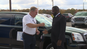 Local Dealership Loans Car To Salvation Army 2