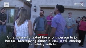 Accidental Thanksgiving Guest