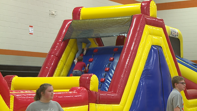 Greenfield School Holds Rewards Day 8