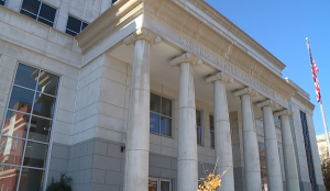 Us Courthouse In Downtown Jackson