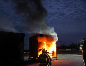 Jackson Fire Department Hosts Live Christmas Tree Burning 12