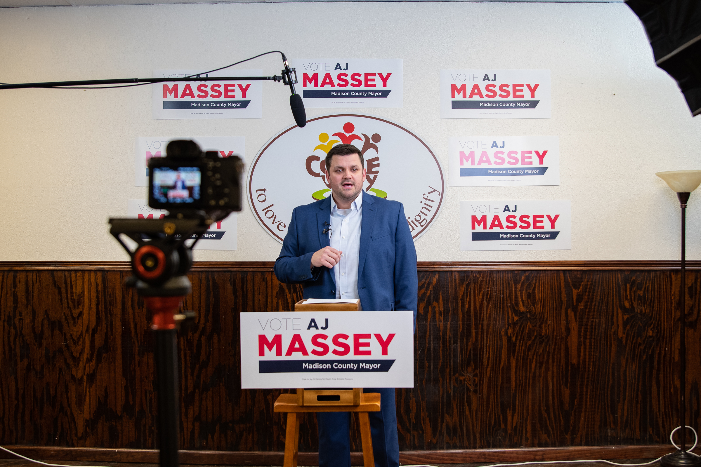 AJ Massey announces candidacy for Madison County mayor