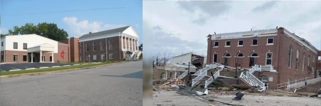 Dresden First United Methodist Church Before And After