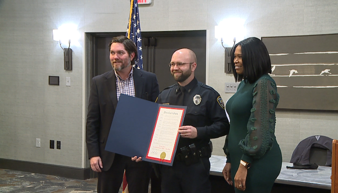 Officer Of The Year Zach Brown 2