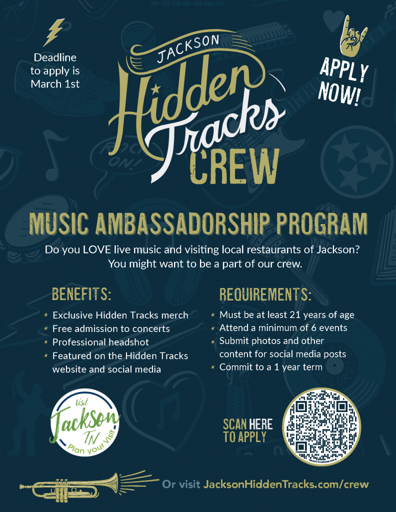 Hidden Tracks Crew Flyer