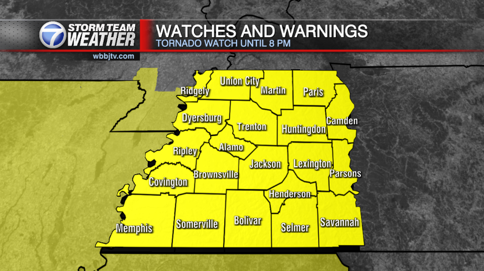 Tornado Watch Weds March 30