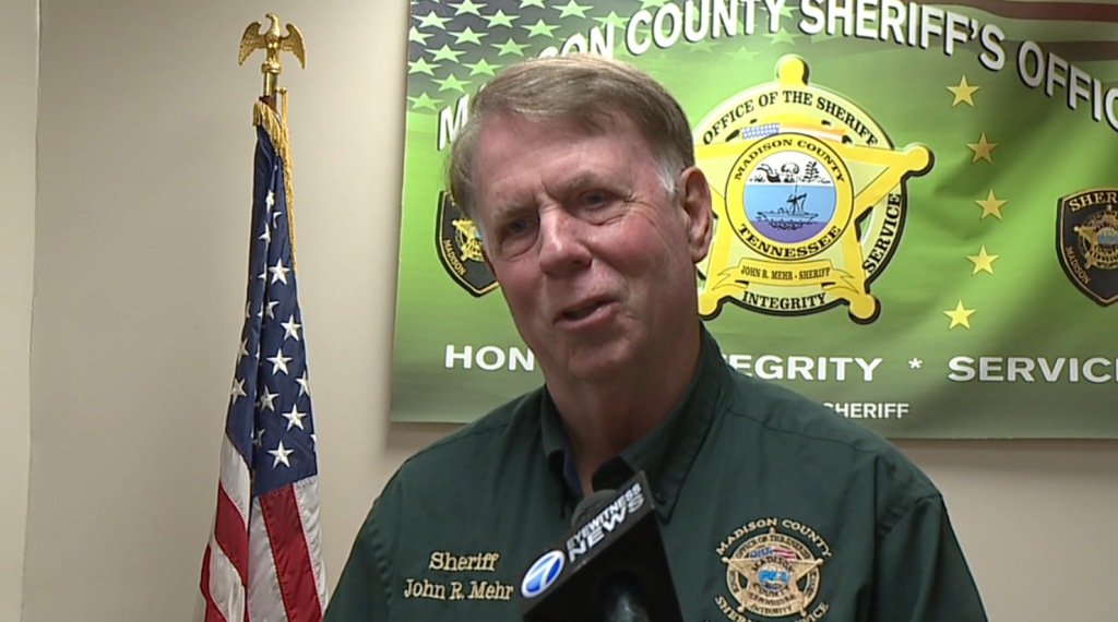 Madison County Sheriff John Mehr