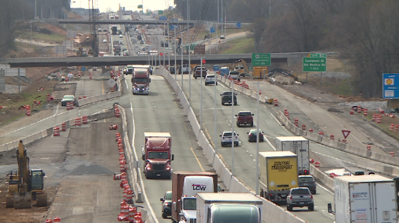 Interstate 40 Construction 2