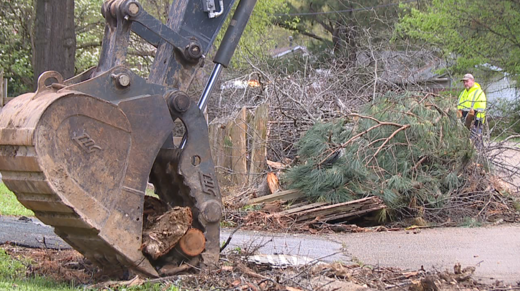 Debris Pickup Begins In Jackson 1