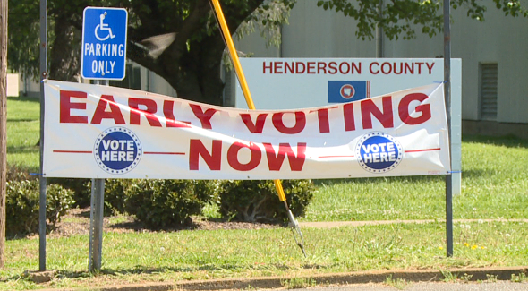 Early Voting Sign In Henderson County