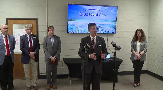 Officials Get Update On Blue Oval City 2