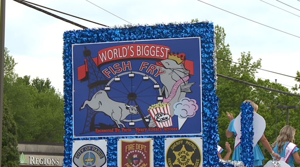 69th World's Biggest Fish Fry Parade moves through Paris (2) WBBJ TV