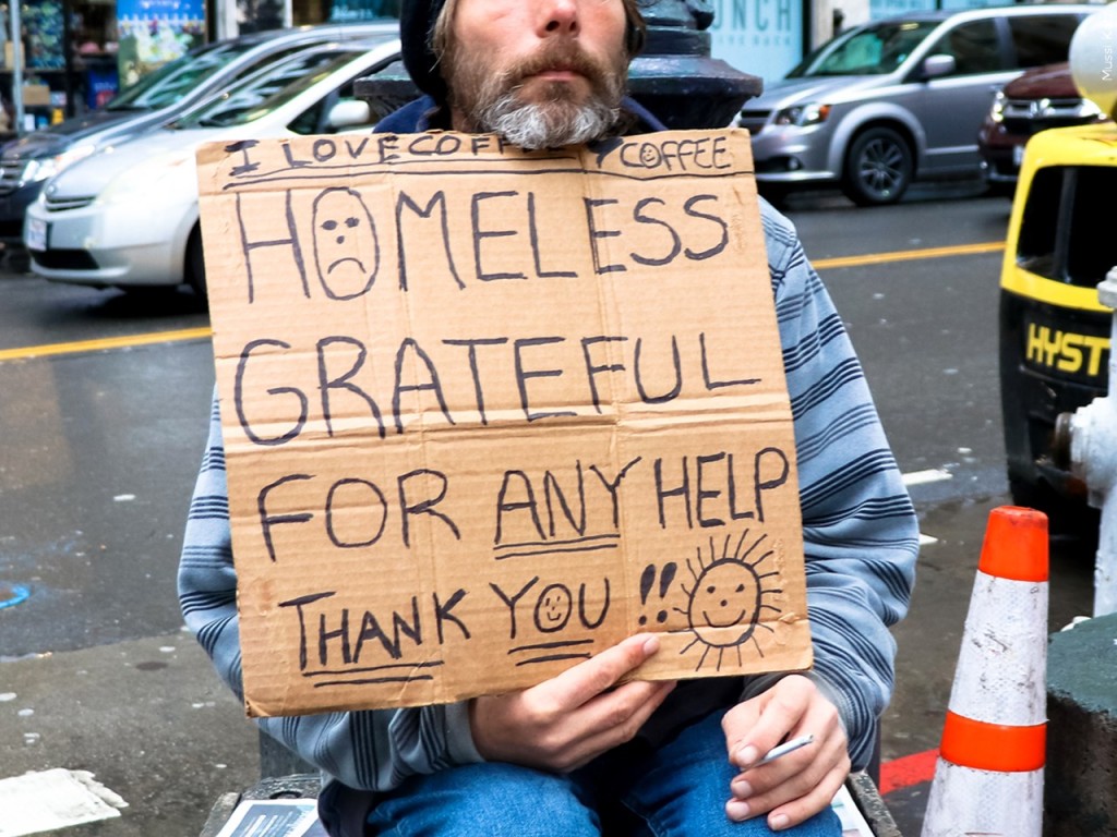 homeless