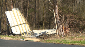 Madison County Sheriffs Office Damaged In Storm 1