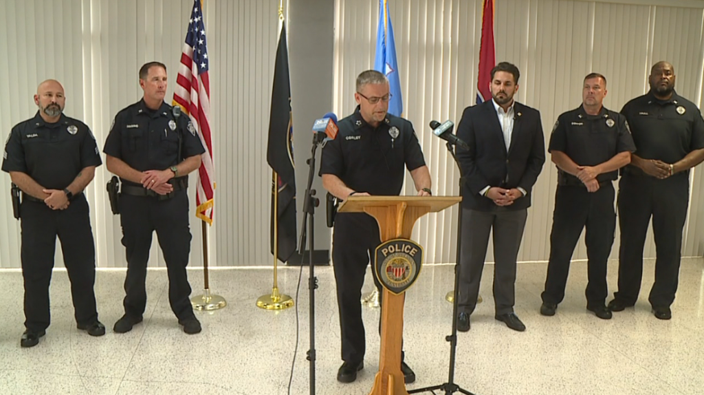 Jpd City Of Jackson Hold Conference On Blue Impact 2