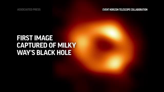 Astronomers Capture 1st Image Of Milky Way's Huge Black Hole