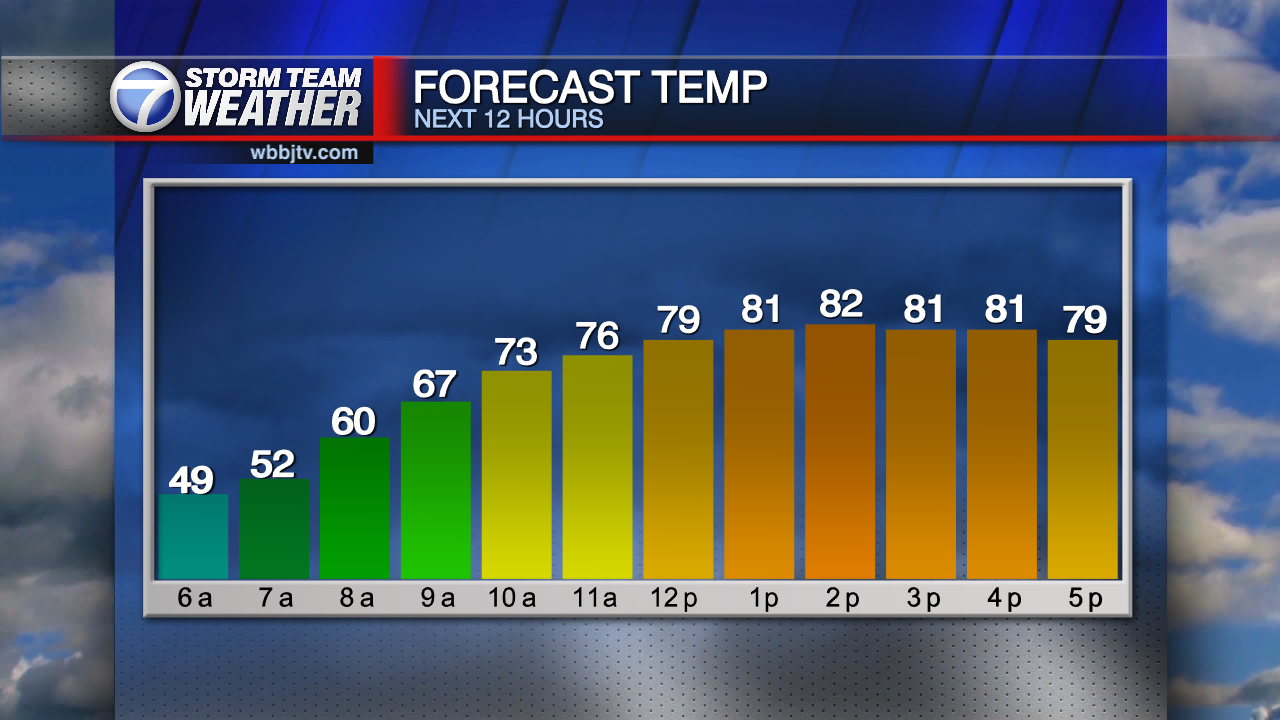 Showers And Storms Mainly The Evening Hours - WBBJ TV