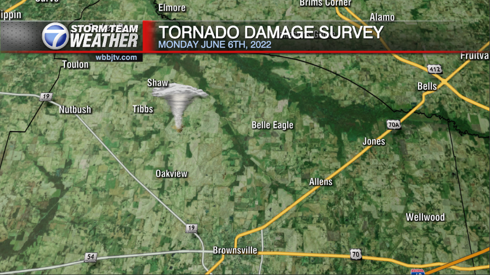 Haywood Ef 0 Tornado On June 6 2022