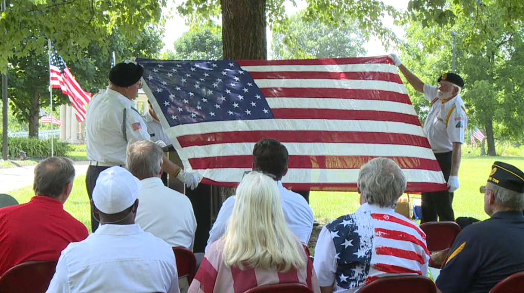 Celebration Held For Flag Day In Jackson 1