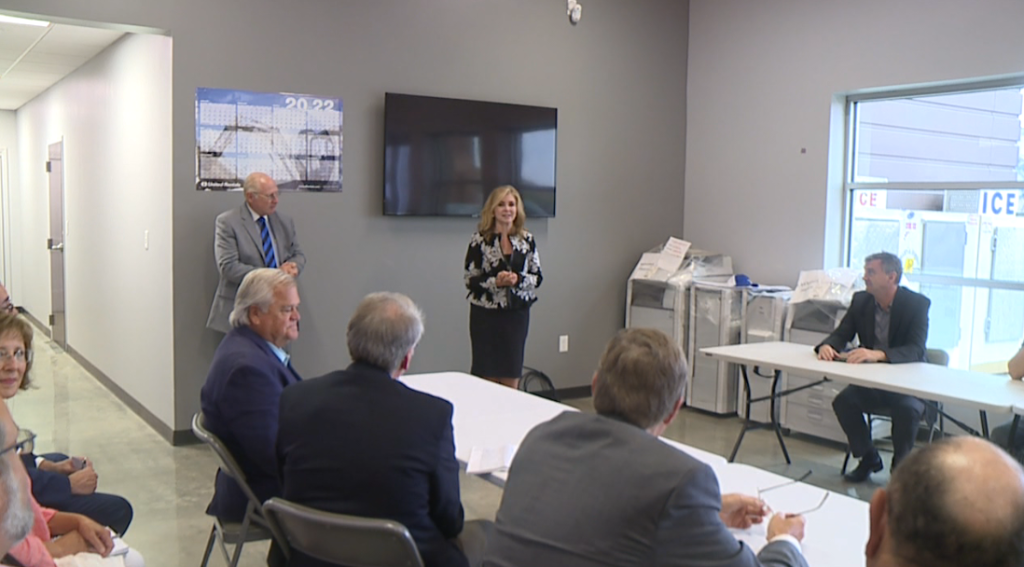 Organization Local Representatives Meet To Talk About Blue Oval 3