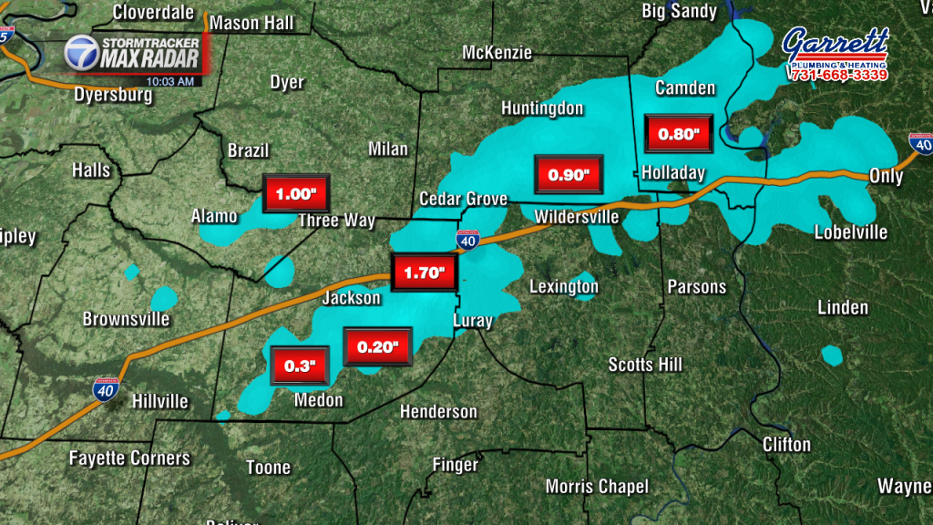 Scattered Showers And Storms Will Increase Into The Weekend - WBBJ TV