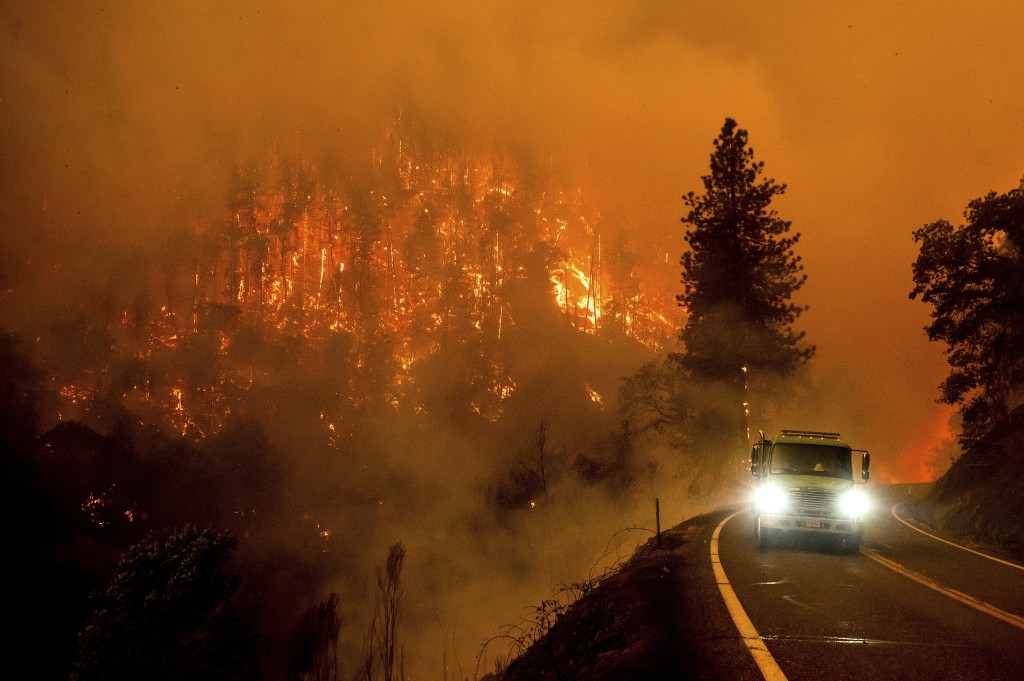 Aptopix Western Wildfires