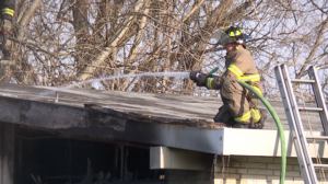 Medina Gas Station Catches Fire 2
