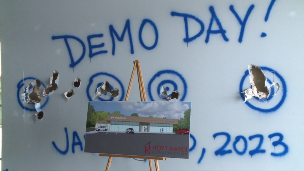 Demo Day Kicks Off Remodel At Local Dealership 2