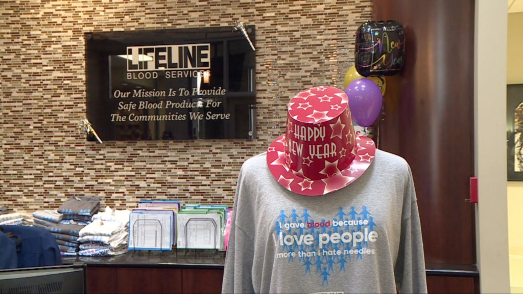 Lifeline Blood Services New Year New You Blood Drive