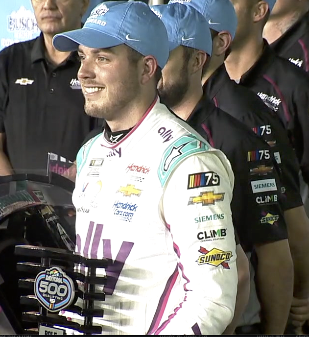 Alex Bowman wins Pole Award - WBBJ TV