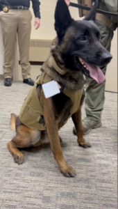K 9 Officer Receives Donation From Local Association 2