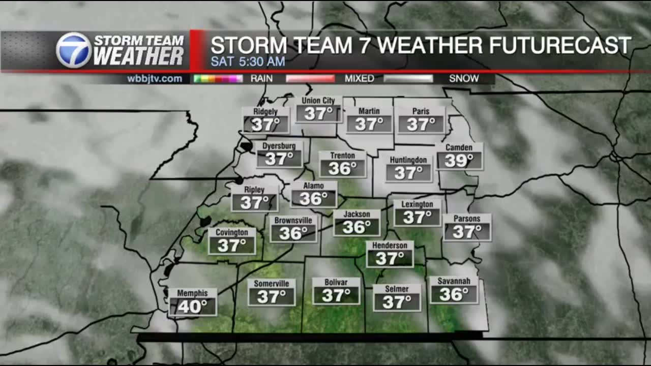 Frost Chance Tonight, Rain & A Few Storms Saturday Night - WBBJ TV