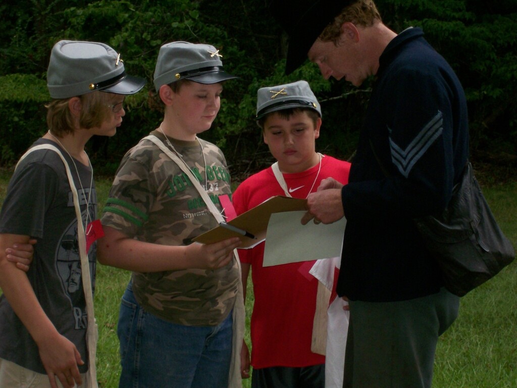 Living Historian And Kids Nps Photo 1