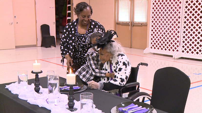 Woman Marks 101th Birthday With 101 Dalmatians Themed Party 5