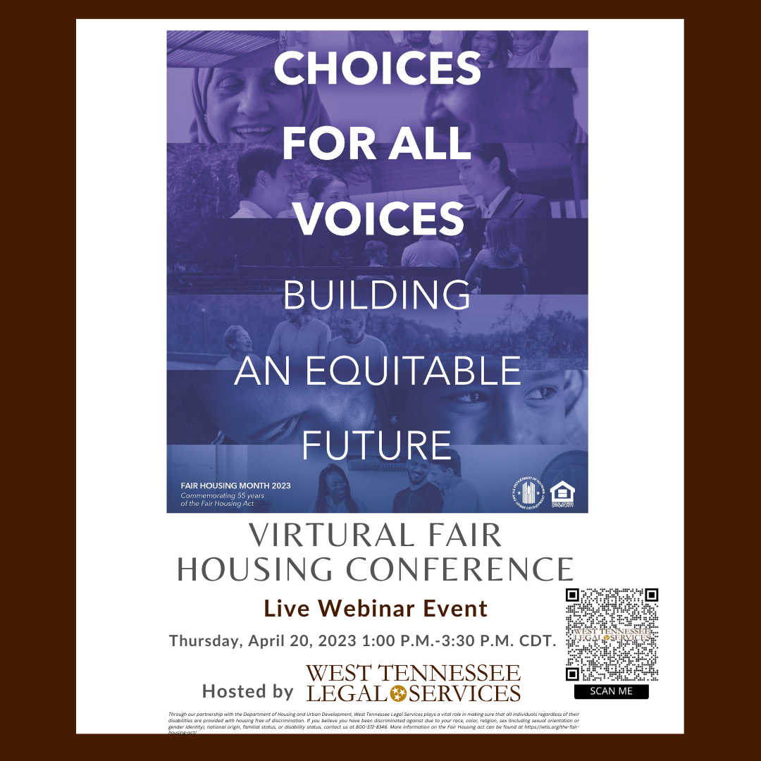 West Tennessee Legal Services to host virtual Fair Housing Conference