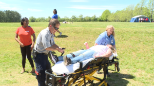 Mock Disaster Puts Students Side By Side With First Responders 8