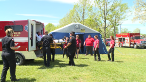 Mock Disaster Puts Students Side By Side With First Responders 5