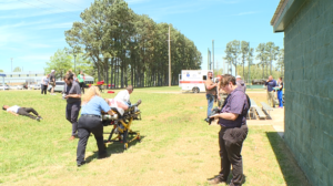 Mock Disaster Puts Students Side By Side With First Responders 7