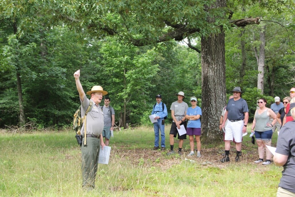 Park Ranger And Group Nps