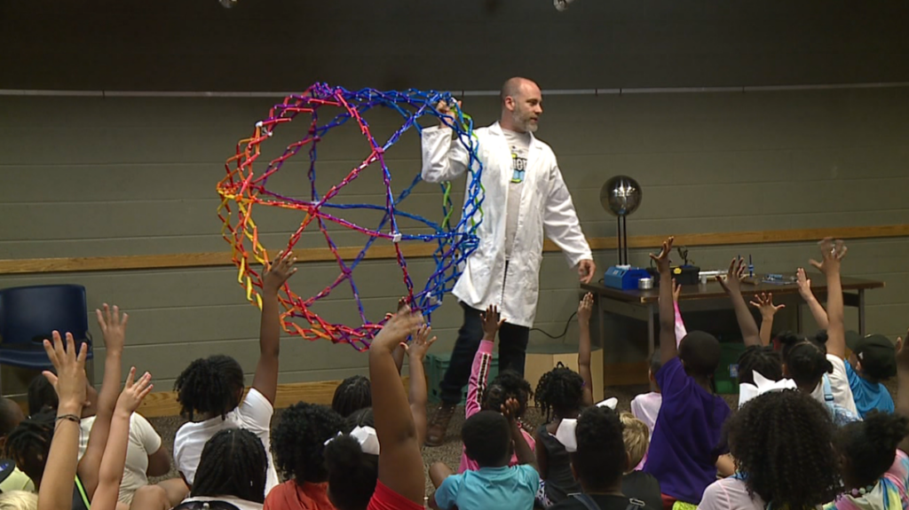Mr Bonds Science Guys Visit Local Library 1